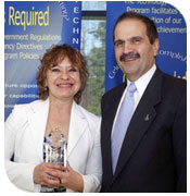 Jeannette Benavides and Al Diaz at the NTR Program 2004
